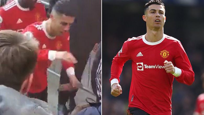 Policia e Merseyside konfirmon se ka kontaktuar me familjen e djalit 14-vjeçar autik, të cilit Ronaldo i kishte thyer telefonin