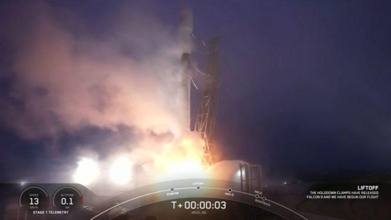 SpaceX lanson satelitin spiun amerikan në orbitë
