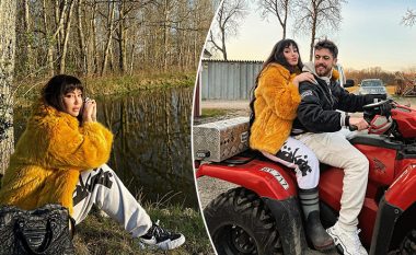 Dafina Zeqiri publikon fotografi nga pushimet në fshat me të dashurin