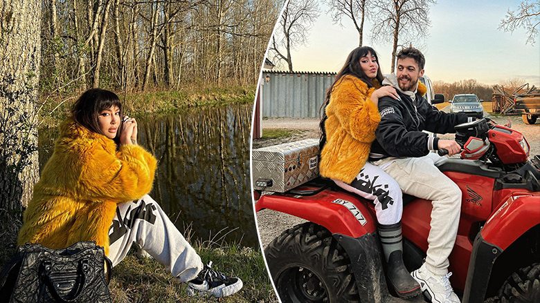 Dafina Zeqiri publikon fotografi nga pushimet në fshat me të dashurin