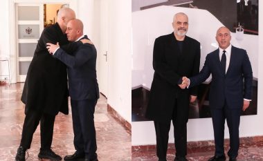 Ramush Haradinaj dhe Edi Rama përmirësojnë raportet, takohen miqësisht në Tiranë