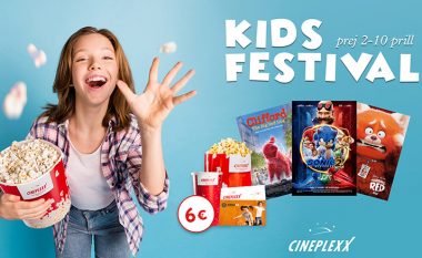 ‘Cineplexx Prizren’ sjell eventin Kids Festival me një super-ofertë për fëmijët tuaj!