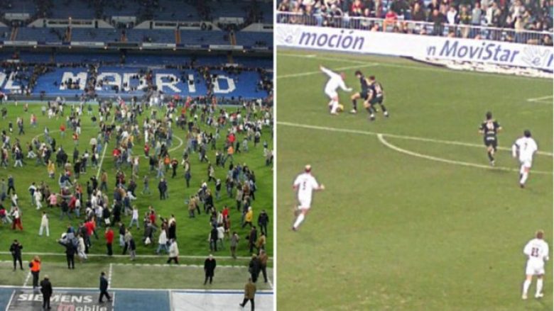 Koha kur Real Madridi kishte luajtur një ndeshje vetëm gjashtë minutëshe, madje kishte edhe gol