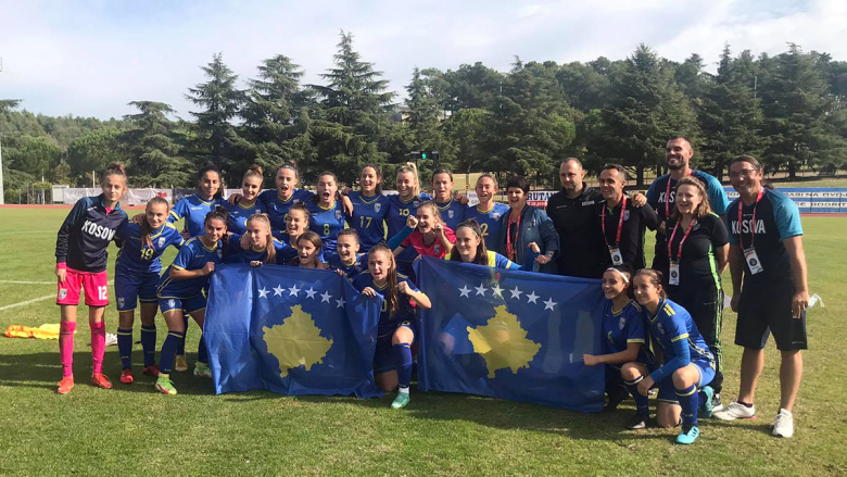 Kosova U-19 në konkurrencën e femrave fiton ndaj Estonisë në ndeshjen e parë kualifikuese