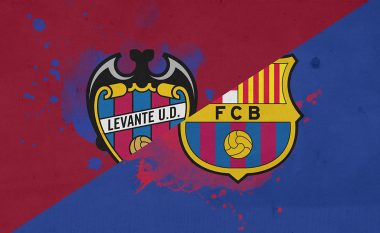 Formacionet zyrtare: Barcelona me disa mungesa përballë Levantes