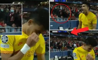 Moment i tmerrshëm, tifozi i Benficas e gjuajti me shkop Luis Diazin pas golit të shënuar