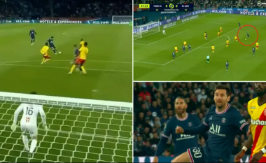 Messi shënon supergol nga distanca ndaj Lensit