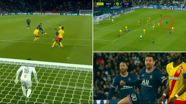 Messi shënon supergol nga distanca ndaj Lensit