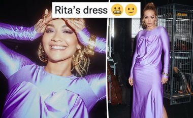 Rita Ora tallet për fustanin pa shije në "The Voice Australia", me fansat që thonë se edhe një 12-vjeçar do ta dizajnonte atë më mirë