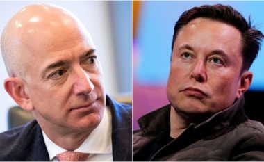 Elon Musk bëhet 100 miliardë dollarë më i pasur se Jeff Bezos, për herë të parë