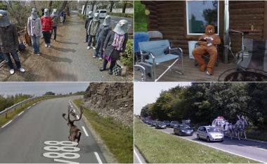 Fotografi që zbulojnë “pamjet më të çuditshme” të kapura në Google Street View