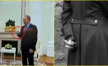 Mediumi britanik sjell pamje që tregojnë se si edhe Hitlerit i dridhej dora, sikurse tani Putinit