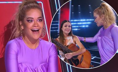 Rita Ora impresionohet nga konkurrentja që këndon këngën e saj në audicionet e fshehura të "The Voice Australia"