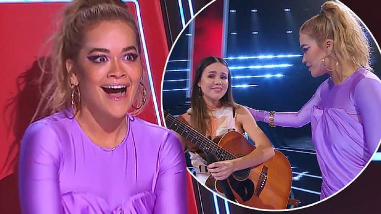 Rita Ora impresionohet nga konkurrentja që këndon këngën e saj në audicionet e fshehura të “The Voice Australia”