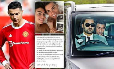 Pas tragjedisë me djalin e porsalindur, Ronaldo gjen forcë të rikthehet në stërvitje te Manchester United