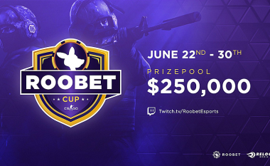 Turneu i radhës në CS:GO Roobet Cup do të mbahet në qershor