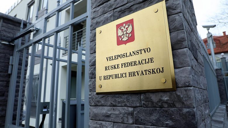 Kroacia i dëbon 18 diplomatë rusë dhe 6 anëtarë të personelit të Ambasadës në Zagreb