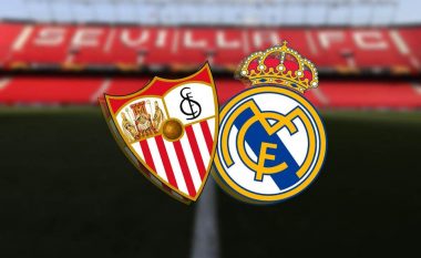 Formacionet zyrtare: Reali synon të rritë diferencën në kryendeshjen ndaj Sevillas