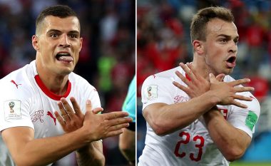 Granit Xhaka dhe Xherdan Shaqiri do të luajnë në Katar 2022 kundër Serbisë që e kishin mposhtur katër vite më parë