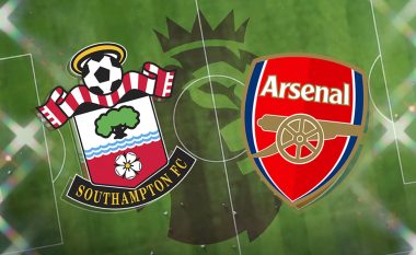 Arsenali synon t’i kthehet fitores në udhëtim te Southamptoni, formacionet zyrtare – Dy shqiptarë titullarë