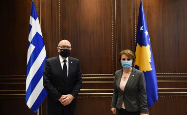 Gërvalla takohet me zëvendësministrin grek – flasin për anëtarësimin e Kosovës në NATO dhe luftën në Ukrainë