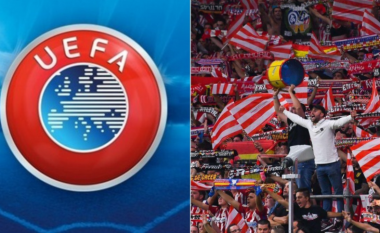 UEFA e ndëshkon Atletico Madridin para ndeshjes kthyese me Man Cityn