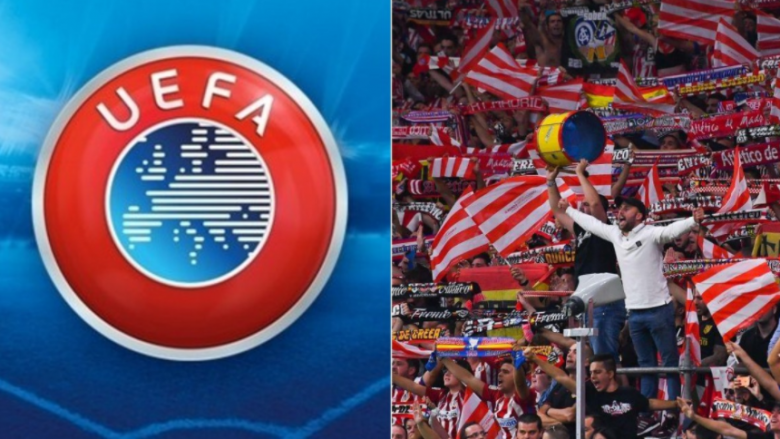 UEFA e ndëshkon Atletico Madridin para ndeshjes kthyese me Man Cityn