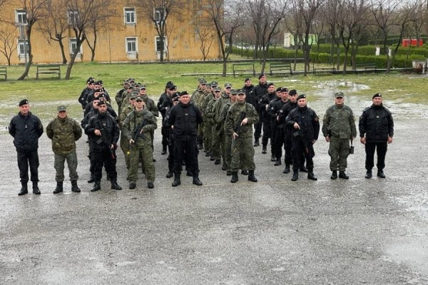 Policitë ushtarake të Kosovës dhe Shqipërisë stërviten së bashku