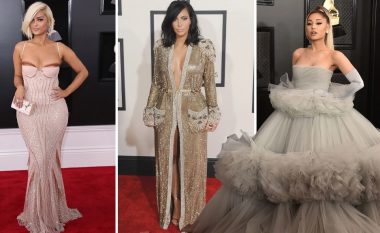 Nga Bebe Rexha te Kim Kardashian – rastet më famëkeqe të keqfunksionimit të veshjeve në “Grammy Awards”