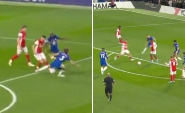 Granit Xhaka dhuroi ‘magji’ ndaj Chelseat – dribloi mjeshtërisht Lukakun e Alonson dhe nisi aksionin e golit të dytë të Arsenalit