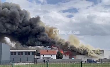 Zjarri në Vragoli të Fushës Kosovës, Policia: Nuk ka të lënduar, vetëm dëme materiale