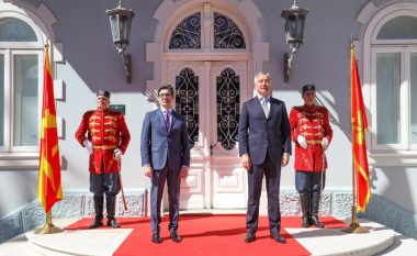 Pendarovski-Gjukanoviq: Lidhjet ekonomike midis Maqedonisë dhe Malit të Zi duhet të bëhen prioritet kryesor