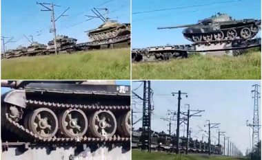 Pas shkatërrimit masiv të tankeve ruse nga forcat ukrainase, Putini rikthen në punë “reliktet” sovjetike – tanke të viteve të 60-ve shihen në Ukrainë