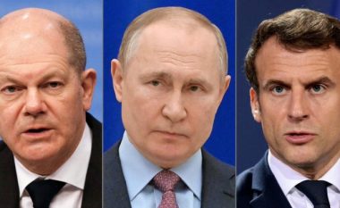 Scholz dhe Macron, i bëjnë thirrje Putinit të zhvillojë negociata serioze dhe të drejtpërdrejta me Zelenskyn