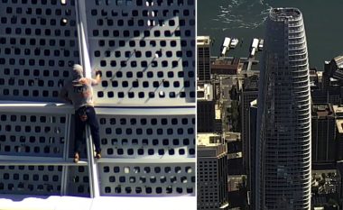 “Spidermani pro-jetë”: Aktivisti kundër abortit ngjitet në një kullë 60-katëshe të San Franciskos