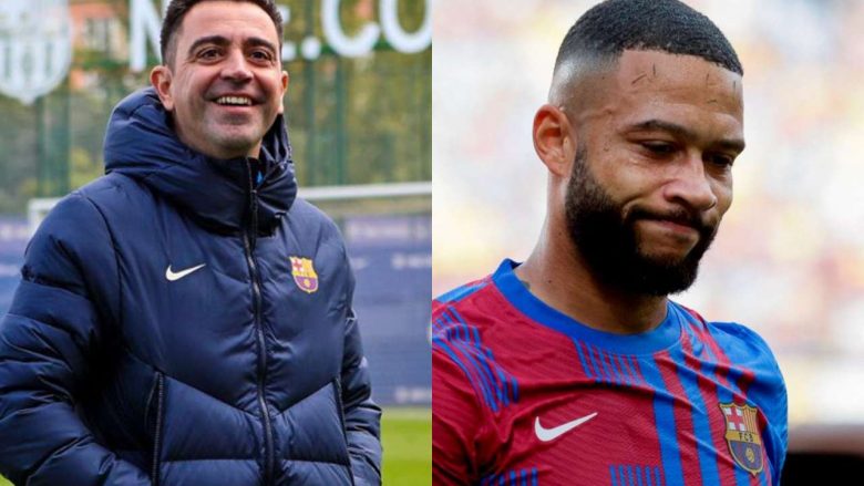 Xavi tregon nëse Depay do të vazhdoj të mbetet te Barcelona