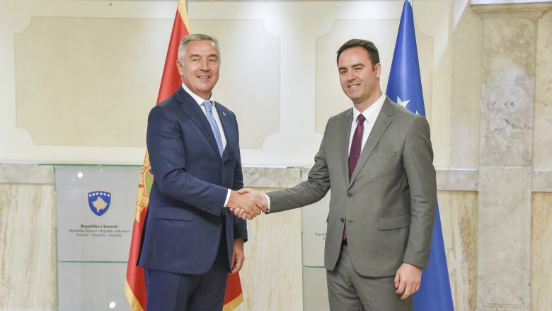 Gjukanoviq i rikonfirmon Konjufcës mbështetjen e Malit të Zi për anëtarësimin e Kosovës në KiE