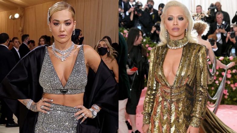 Mungoi në “Met Gala 2022”, Rita Ora kujton disa nga dukjet e saj ndër vite përmes imazheve në Instagram