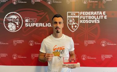 Altin Merlaku fiton sërish çmimin “Ylli i Javës” në BKT Superligën e Kosovës
