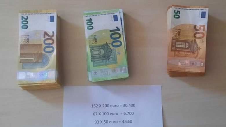 Provoi ta kalojë kufirin Kosovë-Mali i Zi me afër 48 mijë euro të pa deklaruara, ndalohet nga policia