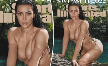 Kim Kardashian bën debutimin në kopertinën e revistës “Sports Illustrated” - shfaq linjat në disa poza atraktive