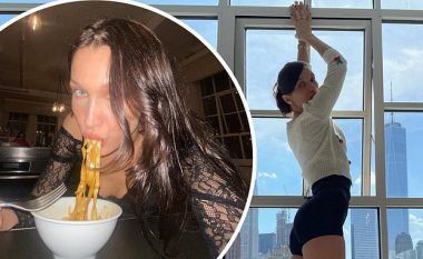 Bella Hadid tregon figurën e hollë teksa ndan foto të reja nga apartamenti i saj në New York
