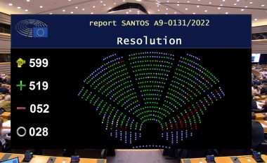 Parlamenti Evropian miraton rezolutën për Shqipërinë, pritet vendimi i Këshillit të BE-së për hapjen e negociatave