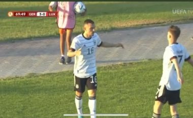 Futbollisti me prejardhje shqiptare Ibrahimovic ka shënuar gol të bukur për Gjermaninë U17