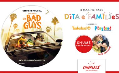 The Bad Guys arrin në Cineplexx me eventin Dita e Familjes më 8 maj ku do të ketë shpërblime dhe aktivitete për fëmijë