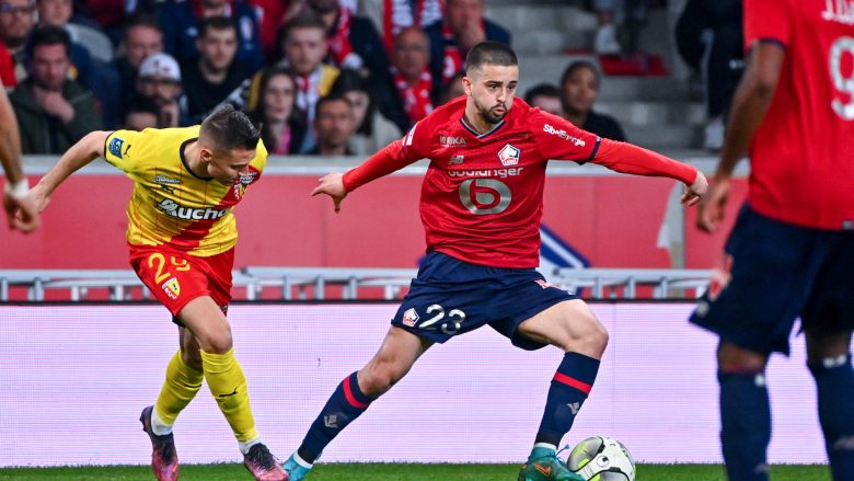 Edon Zhegrova zgjedhet lojtari i muajit prill te Lille