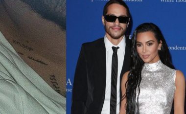 Pete Davidson bën tatuazh dedikuar Kim Kardashianit dhe katër fëmijëve të saj?