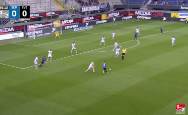 Florent Muslija shënon gol të jashtëzakonshëm për Paderbornin