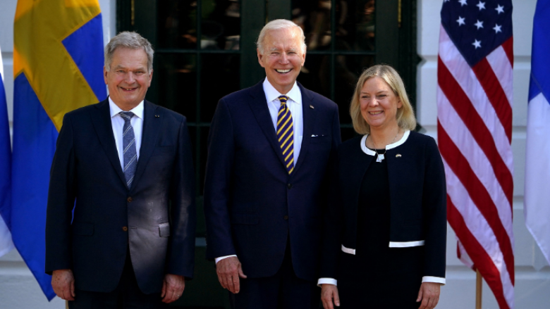 Biden mirëpret presidentin finlandez dhe kryeministren suedeze në Shtëpinë e Bardhë