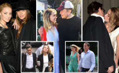Kush janë ish-partnerët e Amber Heard?